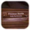 Acrylic Desk Name Bar